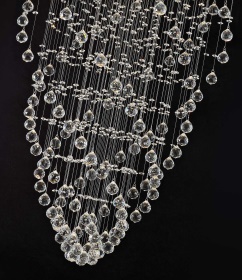 Colorado Crystal Ceiling Lights Diyas Multiple Crystal Pendants Colorado Crystal Ceiling Lights Diyas Multiple Crystal Pendants